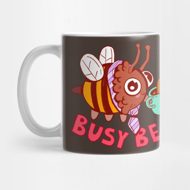 busy bee by Alex Smith Illustration 